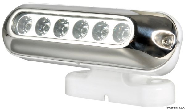 Faretto completo 6 LED bianchi - 13.270.56